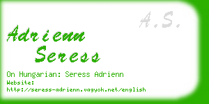 adrienn seress business card